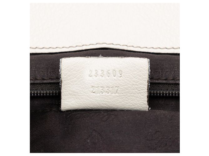 Neue Damen Tote Guccissima Weiß Gucci - Ansicht 6