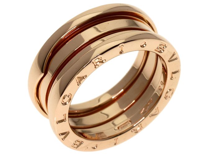 Bulgari Anello B-zero1 3 bande in oro rosa 18K di Bvlgari D'oro - vista 2