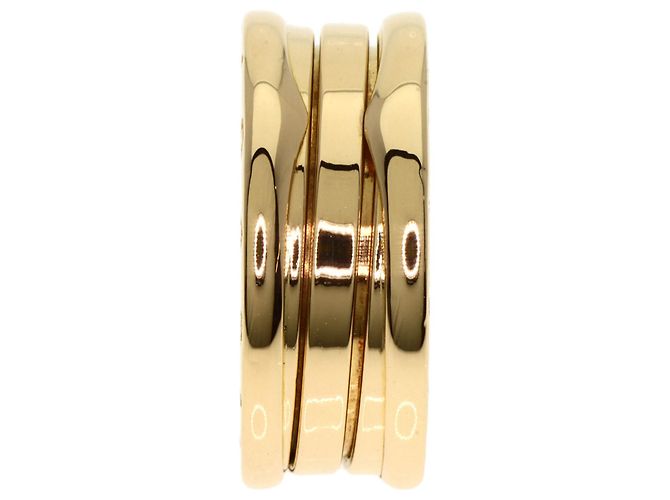 Bulgari Anello Bvlgari B-zero1 a 2 bande in oro giallo 18K D'oro - vista 3