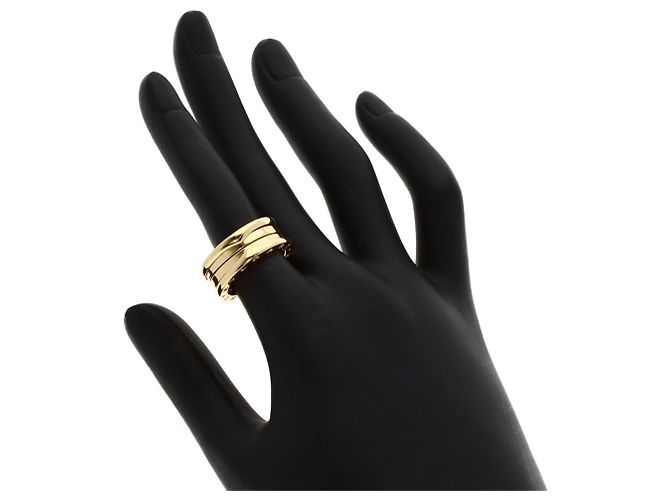 Bulgari Anello Bvlgari B-zero1 a 2 bande in oro giallo 18K D'oro - vista 5