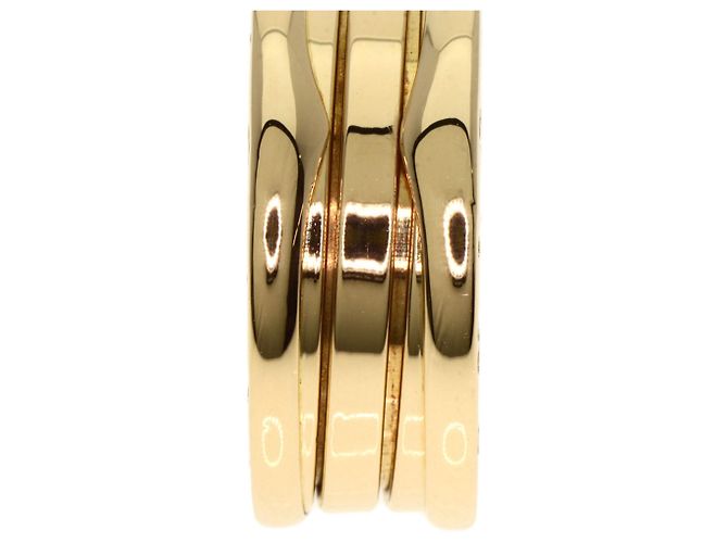Bulgari Anello Bvlgari B-zero1 a 2 bande in oro giallo 18K D'oro - vista 8