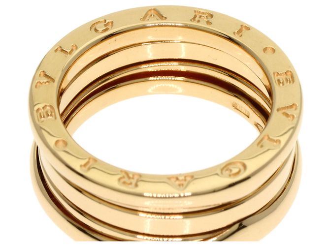 Bulgari Anello Bvlgari B-zero1 a 2 bande in oro giallo 18K D'oro - vista 9