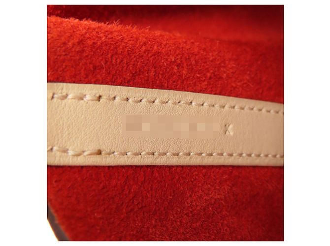 Borsa Hermès Picotin Lock Casaque MM Rosso Beige - vista 7