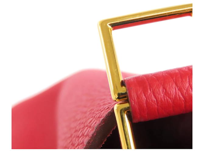 Borsa Picotin Lock PM di Hermès Rosso - vista 12