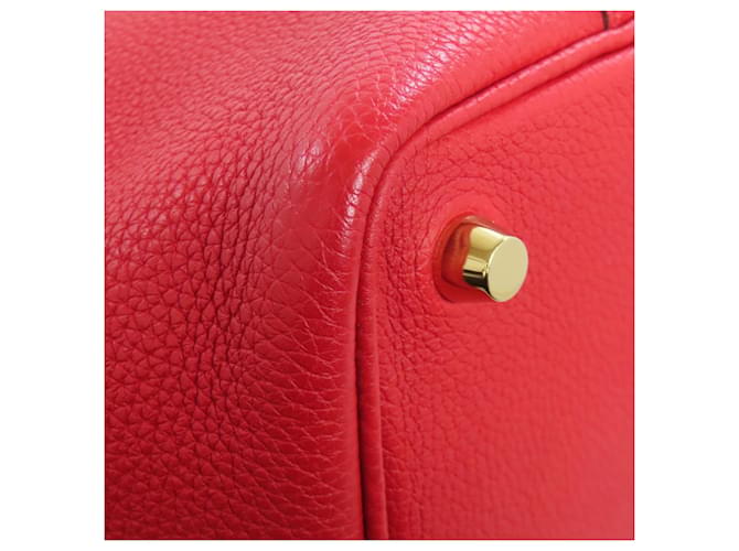 Borsa Picotin Lock PM di Hermès Rosso - vista 18