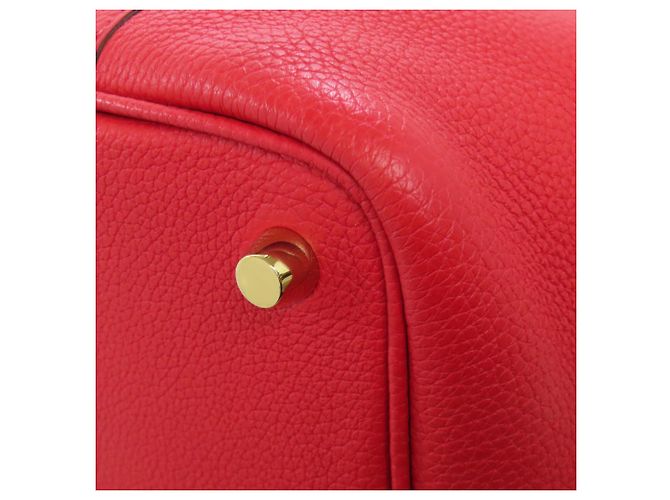 Borsa Picotin Lock PM di Hermès Rosso - vista 19