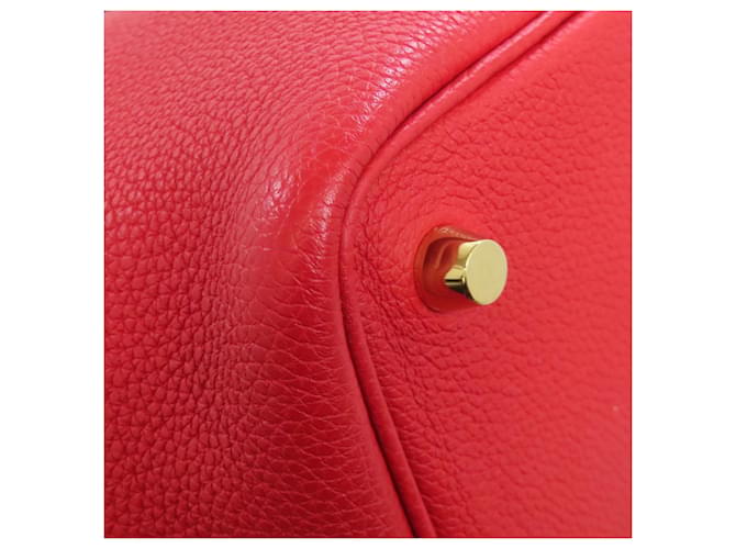 Borsa Picotin Lock PM di Hermès Rosso - vista 20