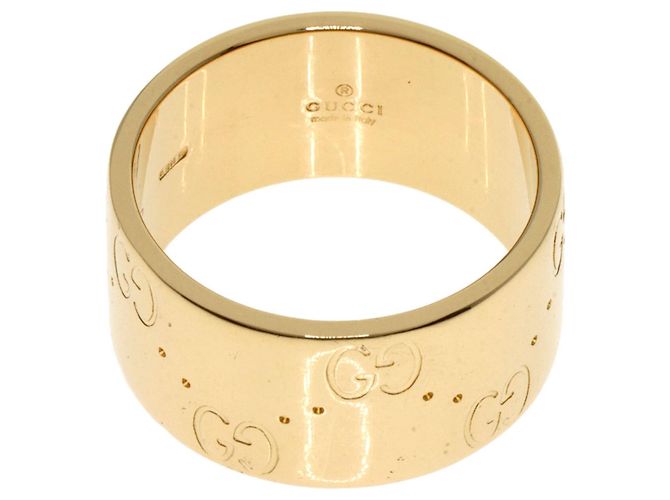 Gucci GG Icon Breite Ring Gelb - Ansicht 4