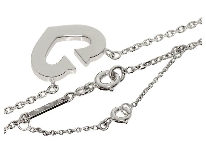 Collana C Heart Cartier in oro bianco 18K D'oro - vista 2