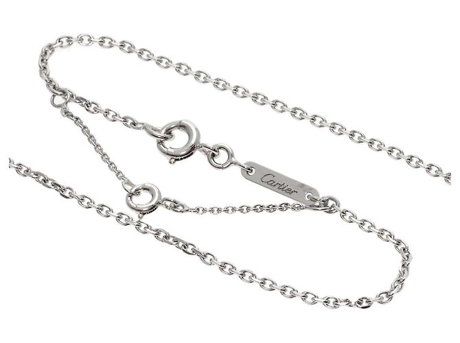 Collana C Heart Cartier in oro bianco 18K D'oro - vista 3