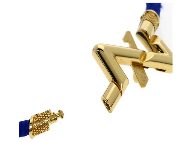Bracciale charm Louis Vuitton LV Vault Upside Down #19 D'oro - vista 4