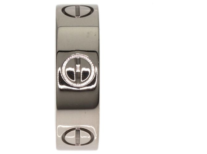 Anello Love Cartier in oro bianco 18K D'oro - vista 3