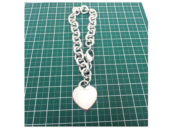 Bracciale con charm a forma di cuore Tiffany & Co. 925 - vista 10