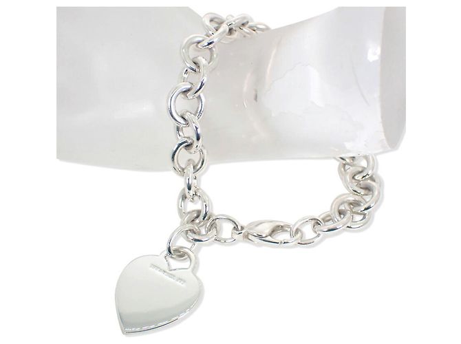 Bracciale con charm a forma di cuore Tiffany & Co. 925 - vista 2