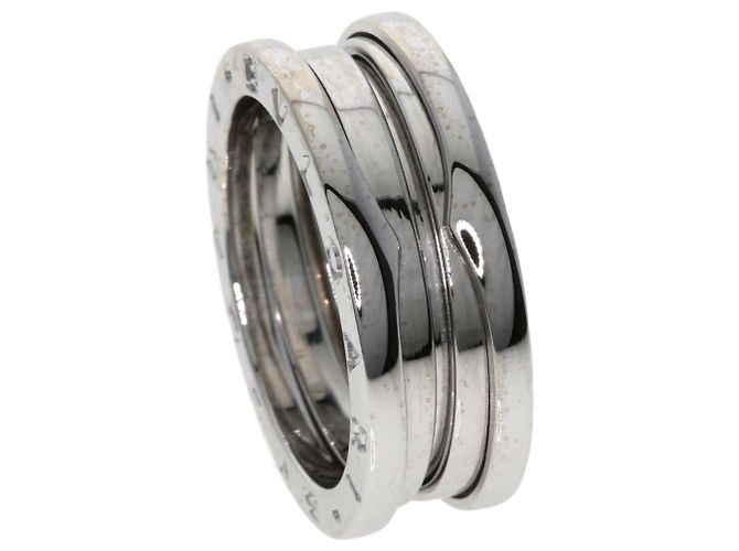Bulgari Anello Bvlgari B-zero1 2-Band in oro bianco 18K D'oro - vista 6