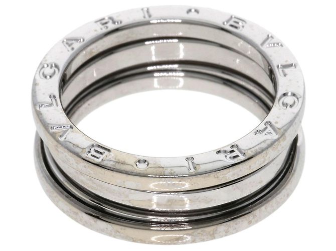 Bulgari Anello Bvlgari B-zero1 2-Band in oro bianco 18K D'oro - vista 7