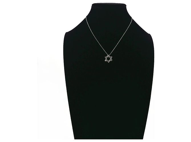 Colar Estrela de Davi Elsa Peretti da Tiffany & Co. Prata - vista 6