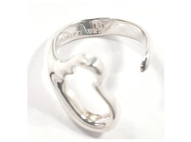 Tiffany & Co Tiffany Open Heart Elsa Peretti Ring Silber - Ansicht 4