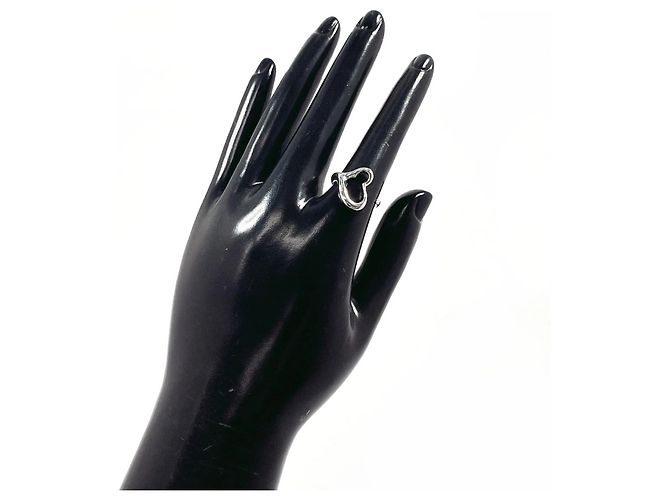 Tiffany & Co Tiffany Open Heart Elsa Peretti Ring Silber - Ansicht 7