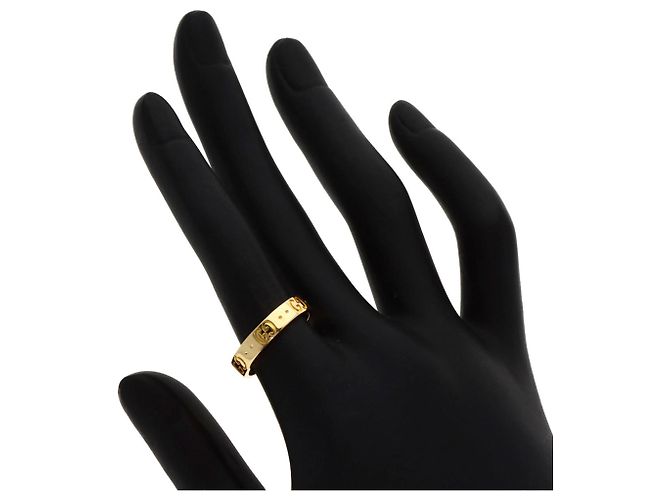 Anello Band Gucci Icon #12 in oro giallo 18K - vista 6