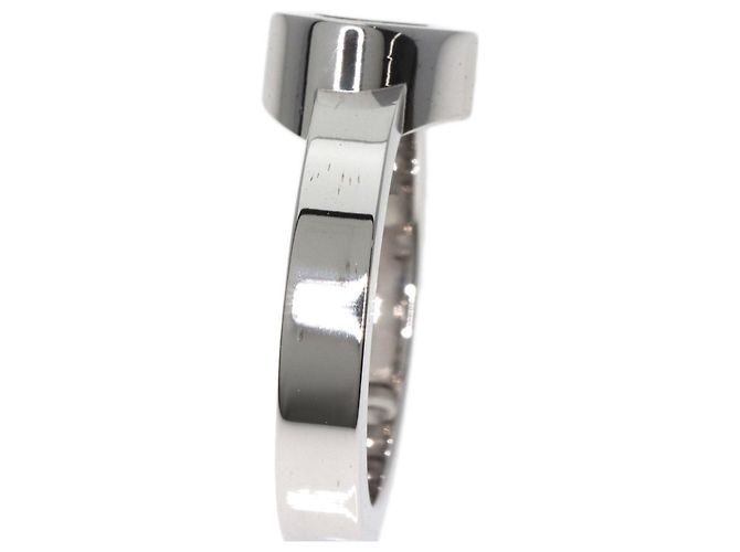 Anel Coração Happy Diamonds Chopard em Ouro Branco 18K - vista 7
