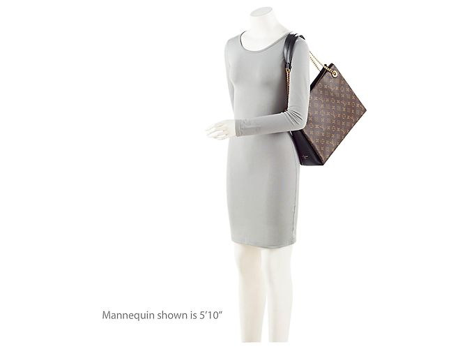 Tote Surene MM aus Monogramm-Canvas von Louis Vuitton Schwarz - Ansicht 5