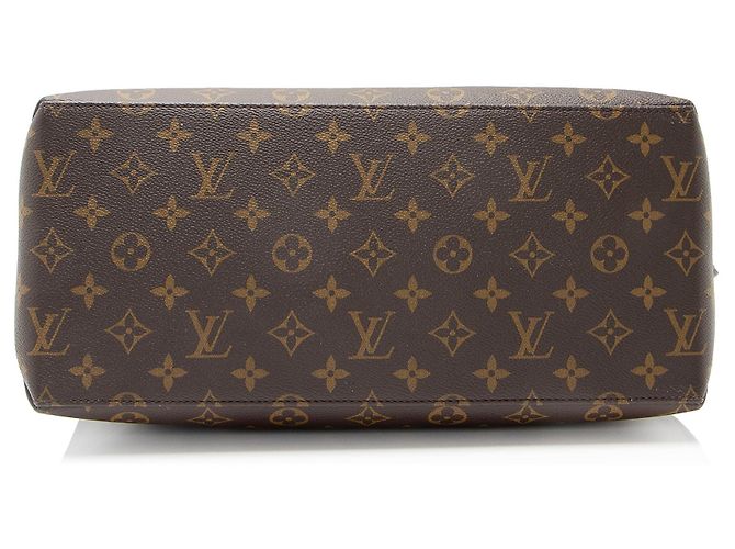 Borsa Grand Palais in tela Monogram Louis Vuitton Marrone - vista 4