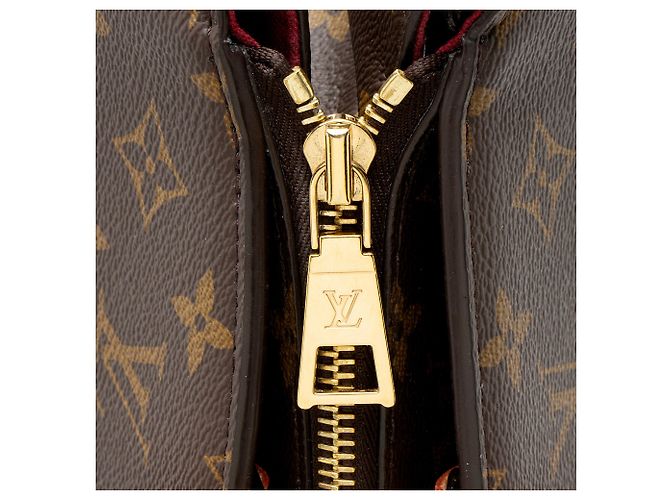 Borsa Grand Palais in tela Monogram Louis Vuitton Marrone - vista 8