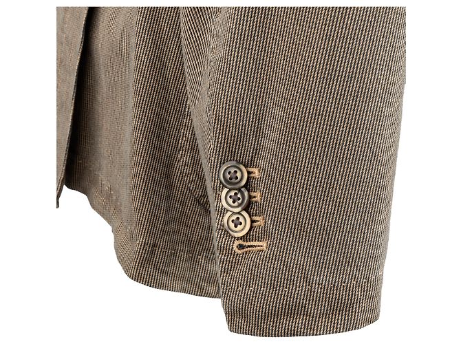 Blazer a un bottone Burberry - anni 2000 Marrone - vista 5