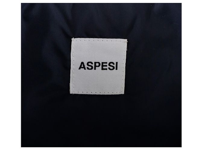 Aspesi Nylon Kurzjacke - '10s Blau Marineblau - Ansicht 4