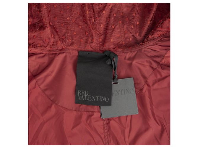 Valentino Garavani Rote Valentino Kapuzenparka - '10er - Ansicht 9