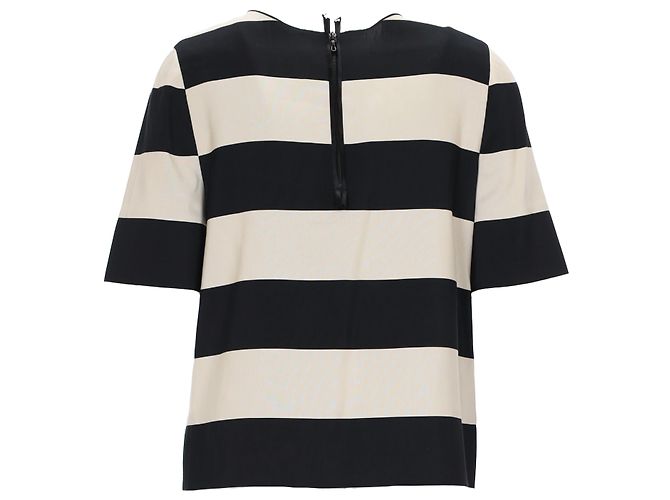 Top a Strisce Nero e Bianco Lanvin - Anni '10 Multicolore - vista 2
