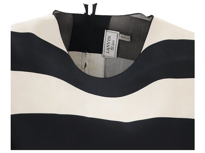 Top a Strisce Nero e Bianco Lanvin - Anni '10 Multicolore - vista 4