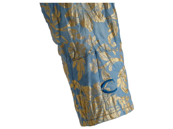 Camisa de algodón serigrafiada Just Cavalli - años 00 Multicolor - vista 5
