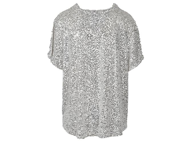 Camiseta oversized de lentejuelas Diane Von Furstenberg - '10s - vista 2