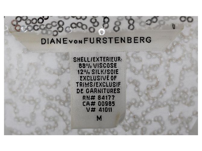 Camiseta oversized de lentejuelas Diane Von Furstenberg - '10s - vista 4