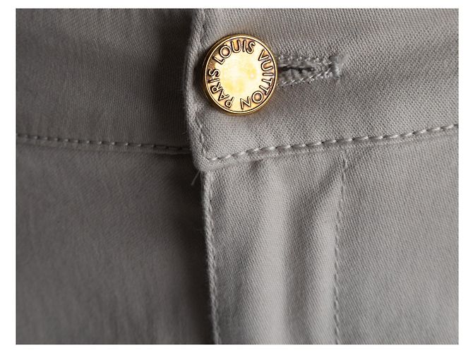 Jeans Louis Vuitton con striscia beige - anni 00 Bianco Crudo - vista 6