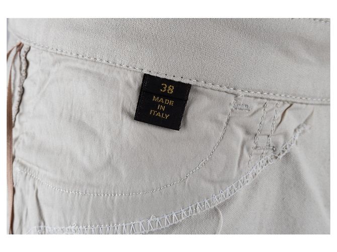Jeans Louis Vuitton con striscia beige - anni 00 Bianco Crudo - vista 7