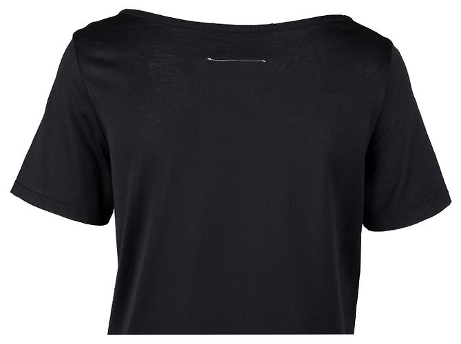 Maison Martin Margiela MM6 Maison Margiela Top Largo con Cinta - '10s Negro - vista 4