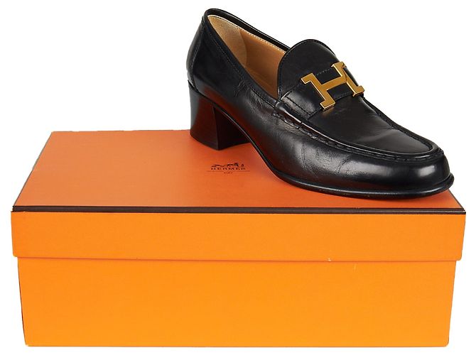 Constance Leder Pumps von Hermès - '10s Schwarz - Ansicht 9