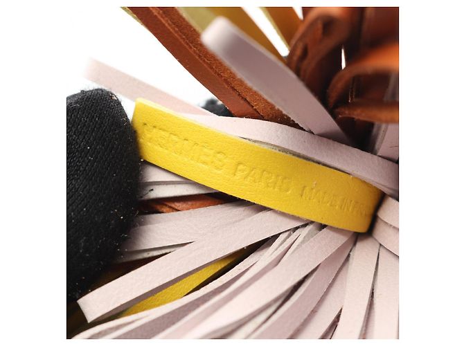 Pendente in pelle Carmen di Hermès Giallo - vista 5