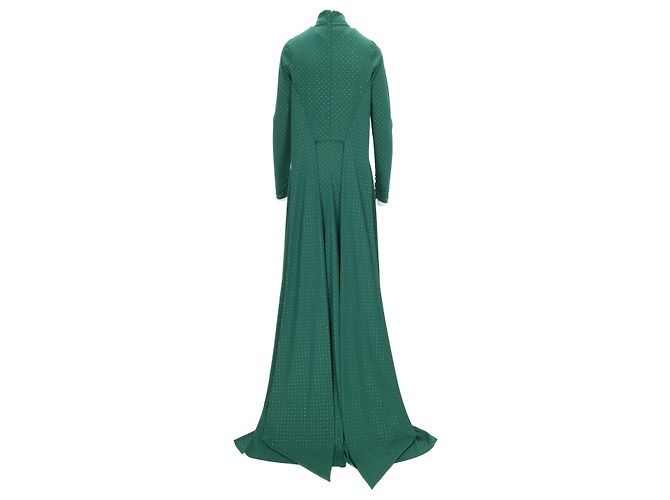 Vestido Largo de Cristal Verde Marc Jacobs - Años 10 - vista 4