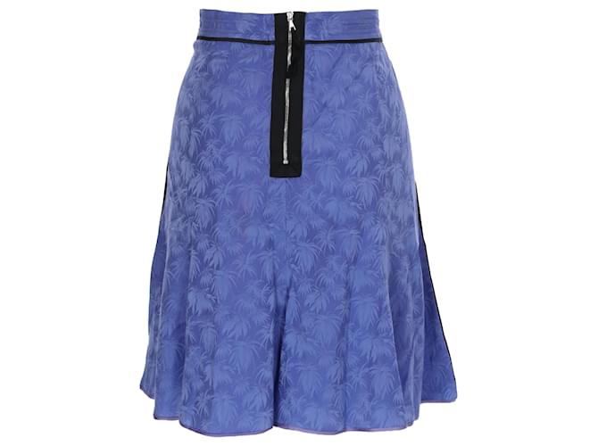 Marc Jacobs Leaf Pattern Silk Set - '00s Blue - view 8