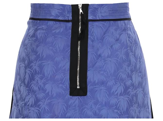 Marc Jacobs Leaf Pattern Silk Set - '00s Blue - view 9