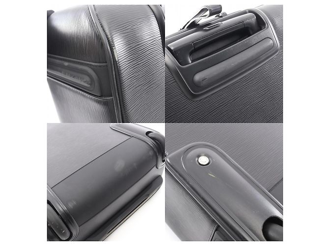 Borsa da viaggio in pelle Pegase 55 di Louis Vuitton Nero - vista 2
