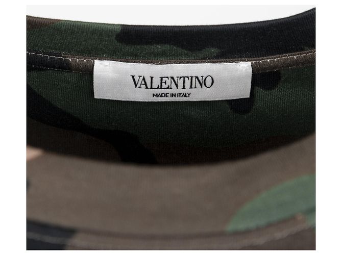 Valentino Garavani T-shirt camouflage Valentino - '10s Multicolore - vista 4