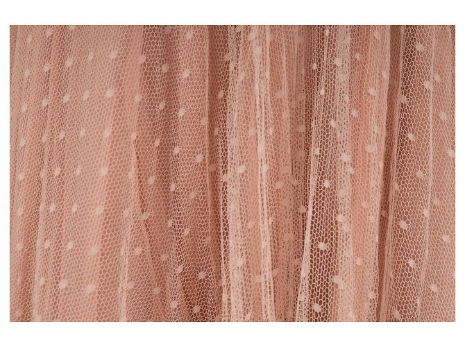 Valentino Garavani Falda de tul con borde de encaje Red Valentino - Años 10 Rosa - vista 4