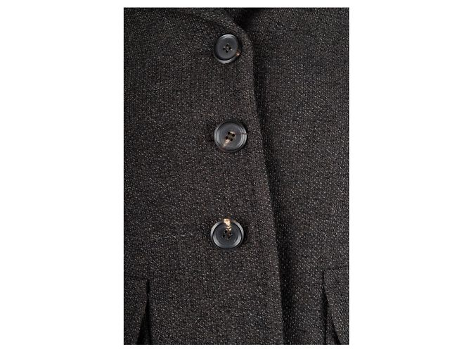 Giacca Moschino con gilet con zip - anni '10 Grigio - vista 6