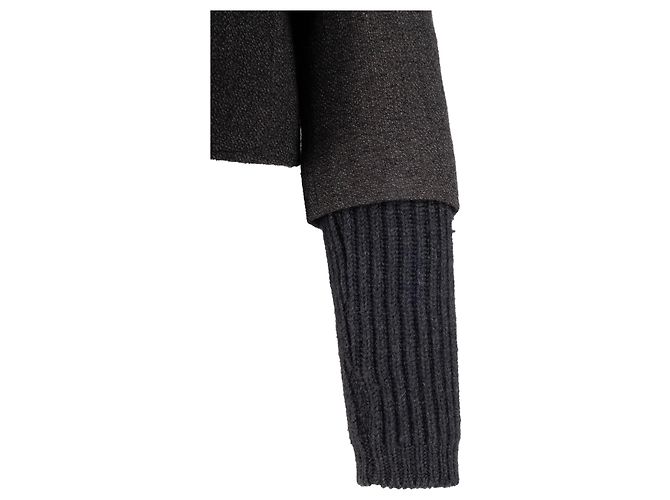 Giacca Moschino con gilet con zip - anni '10 Grigio - vista 8