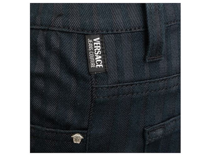 Pantaloni in velluto Versace Jeans Couture - Anni 2000 Multicolore - vista 7